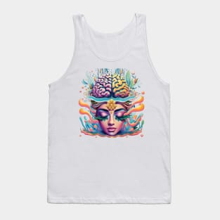 Neural Fantasia: The Psychedelic Mindscape Tank Top